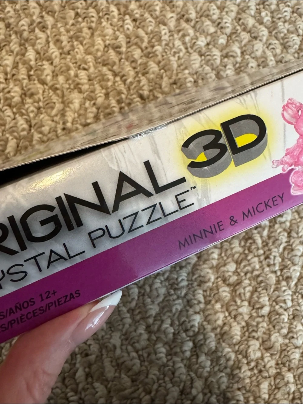 Disney 3D Crystal Minnie & Mickey Puzzle Set - Pink & Blue